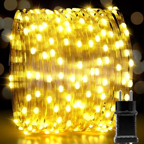 Uping Lichterkette außen 35M 300 LED Lichterkette Weihnachtsbaum Warmweiß 8 Modi Wasserdicht Weihnachtsbeleuchtung Außen Innen Weihnachtsdeko Tannenbaum Garten Balkon Uping Lichterkette außen 35M 300 LED Lichterkette Weihnachtsbaum Warmweiß 8 Modi Wasserdicht Weihnachtsbeleuchtung Außen Innen Weihnachtsdeko Tannenbaum Garten Balkon von Uping