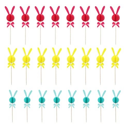 24pcs Kaninchenparty Kuchen Dekorationen Hasenohren Woneycomb Ball Cake Topper Hasen Geburtstagdekorationen für Kinder Geburtstag Babyparty Hochzeit Fiesta Party Supplies Bunny Supplies 24pcs Kaninchenparty Kuchen Dekorationen Hasenohren Woneycomb Ball Cake Topper Hasen Geburtstagdekorationen für Kinder Geburtstag Babyparty Hochzeit Fiesta Party Supplies Bunny Supplies von Upiulote