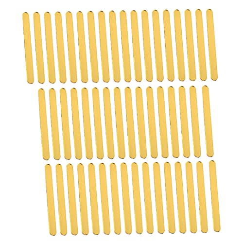 Eisstangen Lolly Bastelsticks Acryl wiederverwendbar für Süßigkeiten Apple Home Party Kinder DIY -Projekte Golden 50 PCS Eisstangen Lolly Bastelsticks Acryl wiederverwendbar für Süßigkeiten Apple Home Party Kinder DIY -Projekte Golden 50 PCS von Upiulote