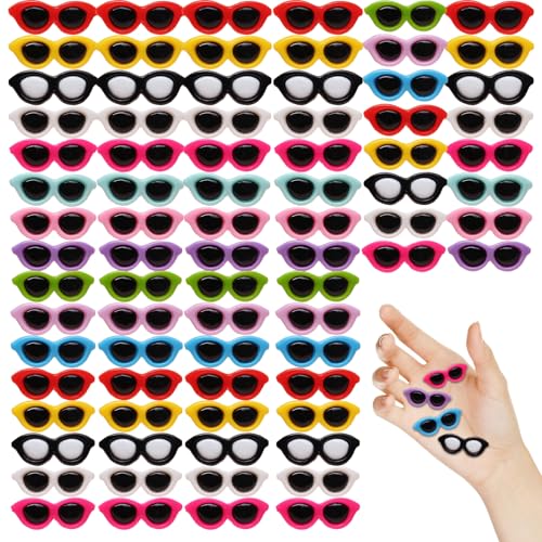 Upiulote Mini -Sonnenbrille für Handwerk, 80pcs farbenfrohe winzige Sonnenbrille, 1, 57 x 0, 59 Zoll Flachback -Harz -Charme für DIY -Herstellung von Telefonschalen Haarclip Mini für Handwerks Upiulote Mini -Sonnenbrille für Handwerk, 80pcs farbenfrohe winzige Sonnenbrille, 1, 57 x 0, 59 Zoll Flachback -Harz -Charme für DIY -Herstellung von Telefonschalen Haarclip Mini für Handwerks von Upiulote