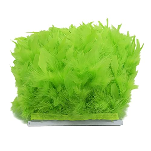 5M Türkei Federn Fringe Trim,Natürlichen Feder Fransen für Kleid Nähen Handwerk Kostüme Dekoration DIY Deko Federn basteln, Zuhause Dekor,Halloween Federband Bastelzubehör,Grün #2 5M Türkei Federn Fringe Trim,Natürlichen Feder Fransen für Kleid Nähen Handwerk Kostüme Dekoration DIY Deko Federn basteln, Zuhause Dekor,Halloween Federband Bastelzubehör,Grün #2 von Uposao