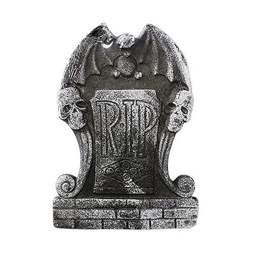 Halloween Grabstein Dekorationen, Realistische RIP Grabstein aus leichtem Schaumstoff Spukhaus Dekorationen Friedhof Dekor Spooky Dekorationen für Halloween Party Haunted Haus Hof Halloween Grabstein Dekorationen, Realistische RIP Grabstein aus leichtem Schaumstoff Spukhaus Dekorationen Friedhof Dekor Spooky Dekorationen für Halloween Party Haunted Haus Hof von Uposao