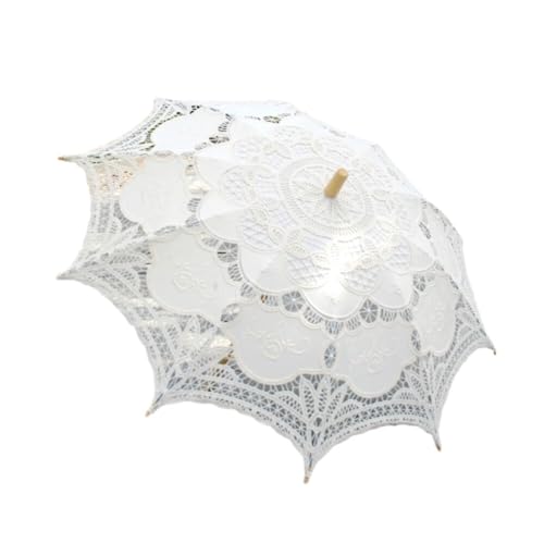 Spitze Regenschirm, Elegante Vintage Spitze Bestickte Regenschirm Braut Sonnenschirm Holzgriff Regenschirm Dekoration Regenschirm für Mädchen Party Dekor Hochzeit Feier Fotografie Prop Fotoshooting Spitze Regenschirm, Elegante Vintage Spitze Bestickte Regenschirm Braut Sonnenschirm Holzgriff Regenschirm Dekoration Regenschirm für Mädchen Party Dekor Hochzeit Feier Fotografie Prop Fotoshooting von Uposao