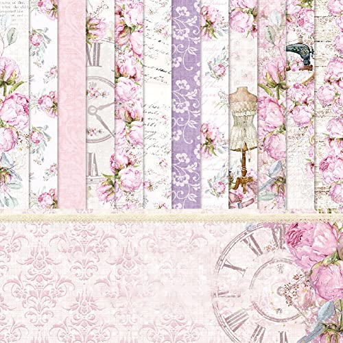 Uposao 24 Stück Blumenpapier Scrapbooking Papier Vintage Blumen Muster Papier Scrapbook Papierblock Für DIY Origami Kartenherstellung Scrapbooking Fotorahmen Album Dekor 15,2 x 15,2 cm Uposao 24 Stück Blumenpapier Scrapbooking Papier Vintage Blumen Muster Papier Scrapbook Papierblock Für DIY Origami Kartenherstellung Scrapbooking Fotorahmen Album Dekor 15,2 x 15,2 cm von Uposao
