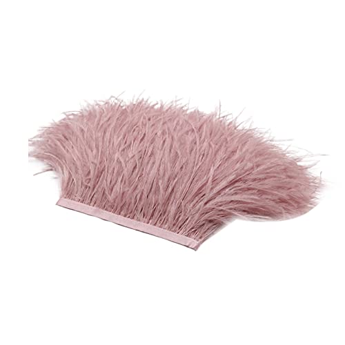 Uposao 2M Natürliche Straußenfedern Fringe Trim,Straußenfeder Borte Fransen mit Satinband für DIY Tuch Kleid nähen Handwerk Weihnachten kostüme Dekoration Halloween Federband Bastelzubehör,Rosa #3 Uposao 2M Natürliche Straußenfedern Fringe Trim,Straußenfeder Borte Fransen mit Satinband für DIY Tuch Kleid nähen Handwerk Weihnachten kostüme Dekoration Halloween Federband Bastelzubehör,Rosa #3 von Uposao