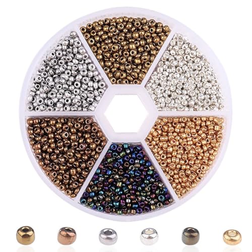 Uposao 3900 Stück Perlen Zum Auffädeln 2mm Mini Glasperlen Selber Machen Glasperln zum Auffädeln Perlen Set Bunt Glasperlen für DIY Schmuck Ketten Perlensets Armbänd Ohrring Halskette Uposao 3900 Stück Perlen Zum Auffädeln 2mm Mini Glasperlen Selber Machen Glasperln zum Auffädeln Perlen Set Bunt Glasperlen für DIY Schmuck Ketten Perlensets Armbänd Ohrring Halskette von Uposao