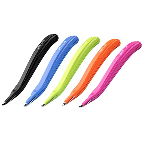 Uposao 5 Stück Magnetische Heftklammerentferner,Heftklammerentferner Werkzeug Ergonomischer Griff Mit Eingebautem Für Schule Büro Und Zuhause von Uposao