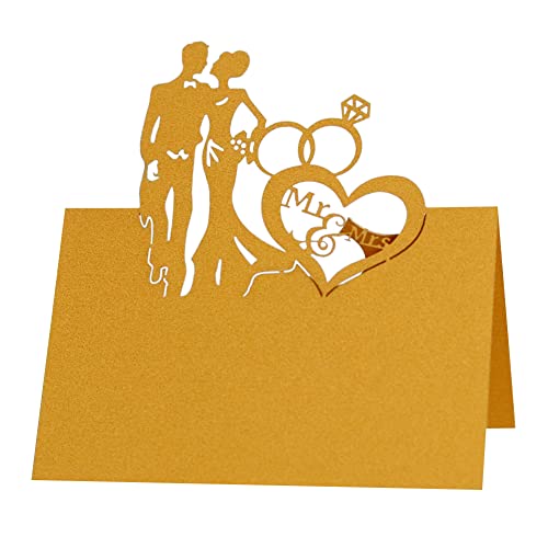 Uposao 50 Stück Tischkarten Hochzeit, Hohle Schmetterling Platzkarten Grußkarten zum Beschriften Namenskarten Namenschilder Sitzplatzkarten Blanko für Hochzeit Tischdekoration,Gold Uposao 50 Stück Tischkarten Hochzeit, Hohle Schmetterling Platzkarten Grußkarten zum Beschriften Namenskarten Namenschilder Sitzplatzkarten Blanko für Hochzeit Tischdekoration,Gold von Uposao
