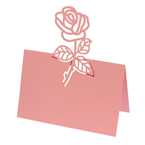 Uposao 50 Stück Tischkarten Hochzeit,Hohle Rose Blumen Platzkarten Grußkarten Namenskarten Sitzplatzkarten Blanko Namensschilder für Hochzeiten Geburtstag, Konfirmation, Kommunion, Taufe Feier,Rosa Uposao 50 Stück Tischkarten Hochzeit,Hohle Rose Blumen Platzkarten Grußkarten Namenskarten Sitzplatzkarten Blanko Namensschilder für Hochzeiten Geburtstag, Konfirmation, Kommunion, Taufe Feier,Rosa von Uposao