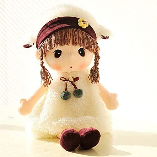 Uposao Baby Mädchen Stoffpuppe mit Kleidung und Haaren, 45CM Schöne Ragdoll Spielzeug Plüsch Plüschtiere Babypuppe Prinzessin Schlafpartner Puppe Kuschelpuppe für Kleinkinder als Geburtstagsgeschenk Uposao Baby Mädchen Stoffpuppe mit Kleidung und Haaren, 45CM Schöne Ragdoll Spielzeug Plüsch Plüschtiere Babypuppe Prinzessin Schlafpartner Puppe Kuschelpuppe für Kleinkinder als Geburtstagsgeschenk von Uposao
