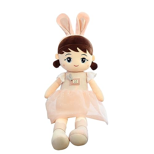 Uposao Kuschelpuppe Weiche Stoffpuppe, 45CM Mädchen Plüschpuppe Gefüllte Puppen mit Kleidung Haaren Niedliches Märchen Prinzessin Stofftier Fee Spielzeug Weihnachten Geschenk Für Baby Kinder,Rosa Uposao Kuschelpuppe Weiche Stoffpuppe, 45CM Mädchen Plüschpuppe Gefüllte Puppen mit Kleidung Haaren Niedliches Märchen Prinzessin Stofftier Fee Spielzeug Weihnachten Geschenk Für Baby Kinder,Rosa von Uposao