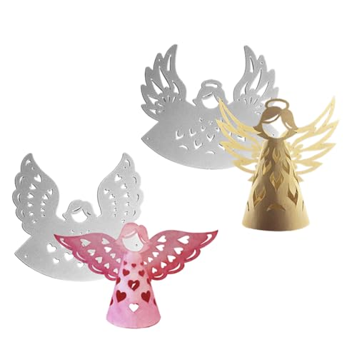 Weihnachten Engel Stanzmaschine Laterne Stanzschablone Weihnachten Engel Lampenschirm Stanzformen Anhänger Engel Muster Prägeschablonen Stanzformen Schablonen Für Scrapbooking Weihnachtsbaum Deko von Uposao