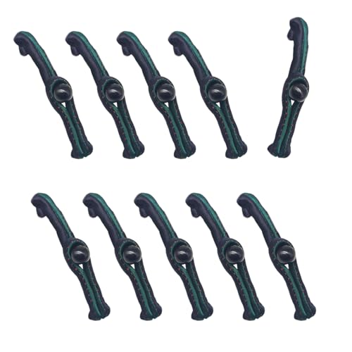 10 x elegante Knöpfe für Hosen und Kleider, chinesische handgefertigte Knöpfe zum Basteln von Halsketten, Armbändern von Uqezagpa