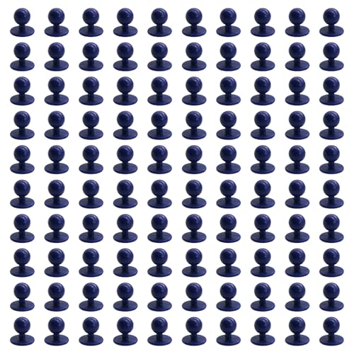 100 Stück Knöpfe für Kochmäntel, glatt poliert, einfach zu bedienen, für Kochschulen und Küchenbedarf von Uqezagpa