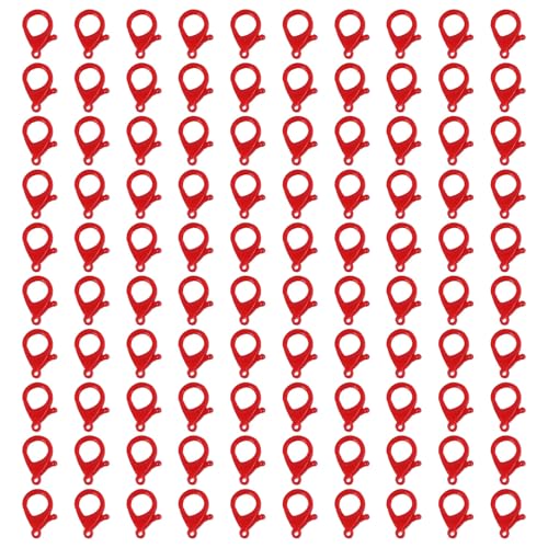 100pcs 35mm Hummerkrallen Verschlüsse Schmuckarmbänder Stecker Halskette Verschlüsse Armbänder Verschlüsse Für Handwerksschmuck Herstellen von Uqezagpa