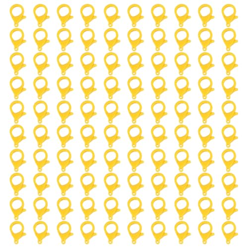 100pcs 35mm Hummerkrallen Verschlüsse Schmuckarmbänder Stecker Halskette Verschlüsse Armbänder Verschlüsse Für Handwerksschmuck Herstellen von Uqezagpa