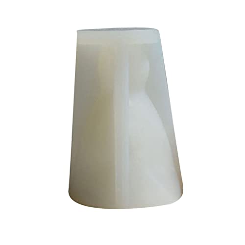 Antihaft-Silikonform für Hochzeit, Prinzessinnenkleid, duftende Silikonform, Seife, Pflaster, Ornamente, Werkzeug, handgefertigte Seifenformen für Seifenherstellung von Uqezagpa