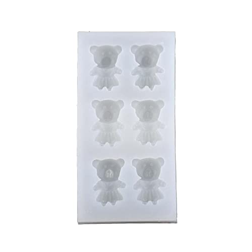 Bären Silikonform Fondantformen Für Keks Dekorieren Bären Kerzenformen Für Kerzenherstellung Kuchen Dekorieren Formen von Uqezagpa