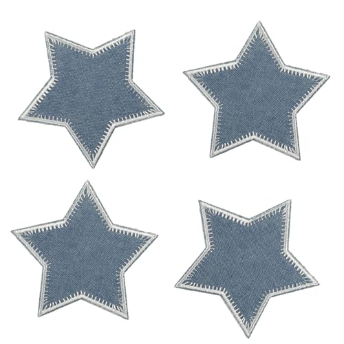 Bestickte Stern Nähen Flecken Denims Trimmings Applikation Für Hochzeitskleid Vorhang Schal Dekorationen von Uqezagpa