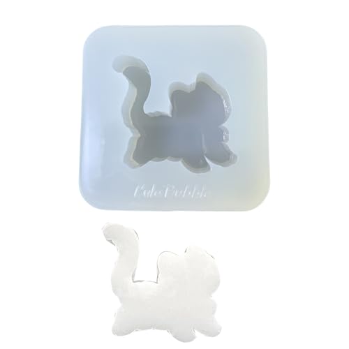 Flexible Silikonharzform in Katzenform, Silikonformen, Harz, Ornamente, geeignet für Anhänger-Charm-Bastelarbeiten Flexible Silikonharzform in Katzenform, Silikonformen, Harz, Ornamente, geeignet für Anhänger-Charm-Bastelarbeiten von Uqezagpa