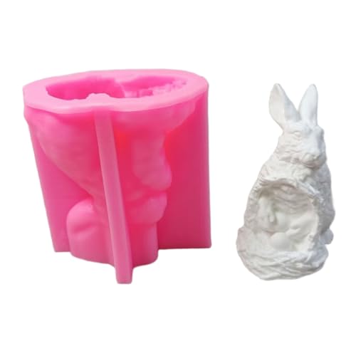 Gießformen für Ostern, Kaninchen, Gips, Tier, Silikon, Ornament, Epoxidharz, Gussteile, Ostern, Kaninchen, Silikon, Ornament, Harz von Uqezagpa