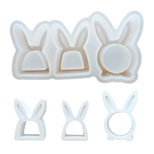 Hohlkaninchen-Gießformen, Osterformen, Gips, Silikon, Ornament, Gussteile, Epoxidharz, Ostern, Kaninchen, hohle Gussteile, Silikon-Ornament Hohlkaninchen-Gießformen, Osterformen, Gips, Silikon, Ornament, Gussteile, Epoxidharz, Ostern, Kaninchen, hohle Gussteile, Silikon-Ornament von Uqezagpa