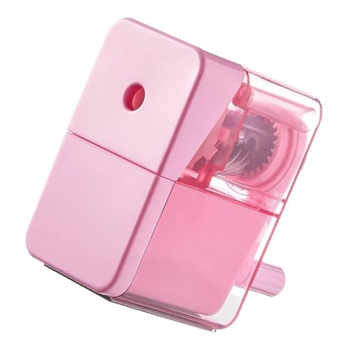 Kinder-Bleistiftspitzer mit Behälter, manueller Spitzer, automatische Einfütterung, für Studenten, Kinder, Holzstift, farbige Schüler Kinder-Bleistiftspitzer mit Behälter, manueller Spitzer, automatische Einfütterung, für Studenten, Kinder, Holzstift, farbige Schüler von Uqezagpa