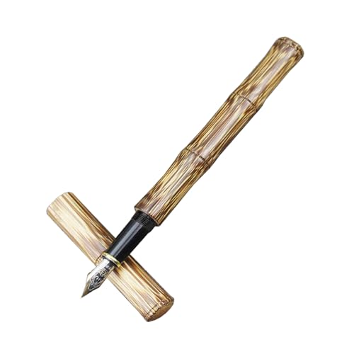 Klassischer Füllfederhalter, 0,5 mm breit, spitz, glatt, ideal für Anfänger, Liebhaber von Uqezagpa