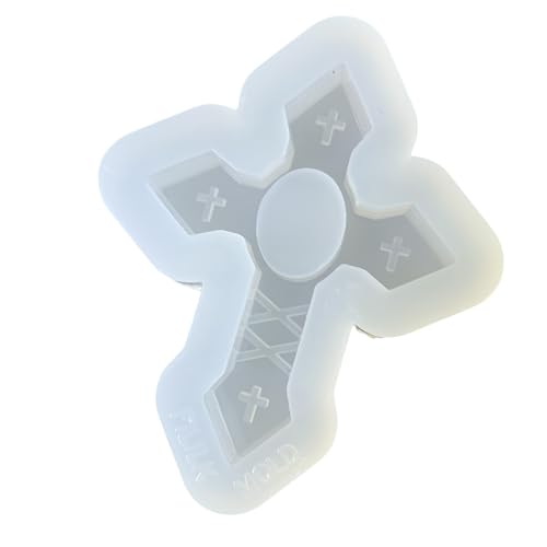 Kreuze für Schmuckanhänger, künstlerische Silikon-Kreuze, Form für schnellen Sand, Schmuck, Anhänger und Konsolendekorationen, Epoxidharz, Bastelformen Kreuze für Schmuckanhänger, künstlerische Silikon-Kreuze, Form für schnellen Sand, Schmuck, Anhänger und Konsolendekorationen, Epoxidharz, Bastelformen von Uqezagpa