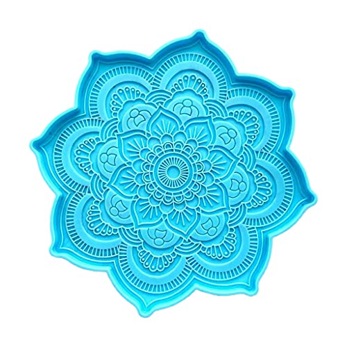 Kristall-Achat-Form, Blumen-Tassen-Pad, Harzguss, Silikon, Schmuck, dekorative Herstellung, Epoxidharz von Uqezagpa
