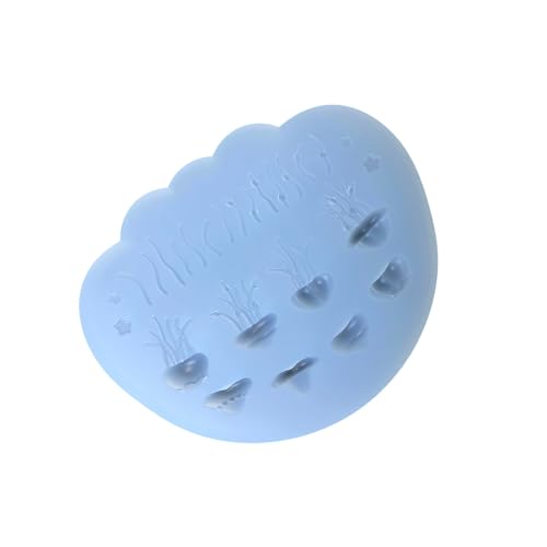 Lebensmittelechte Silikon-Quallen-Form, Anhänger-Werkzeug für Epoxidharz, Betonherstellung, detailliertes Quallen-Design von Uqezagpa