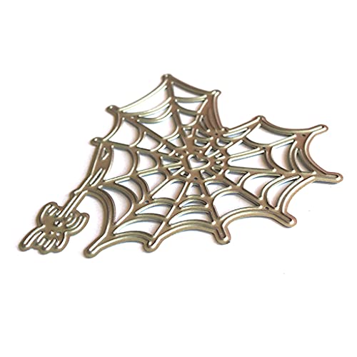 Metall-Stanzschablone für Halloween, Herz, Spinnennetz, Scrapbooking, Album, Papierkarte, Vorlage, Prägung, Scrapbooking, Stanzformen und Stempel von Uqezagpa