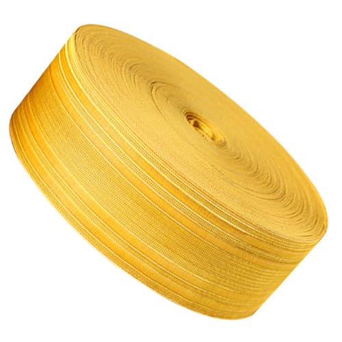 Metallisches Band, goldfarben/silber, für Hochzeits- und Urlaubsdekorationen, flexibles Band, geeignet für Projekte, 4,5 m Metallisches Band, goldfarben/silber, für Hochzeits- und Urlaubsdekorationen, flexibles Band, geeignet für Projekte, 4,5 m von Uqezagpa