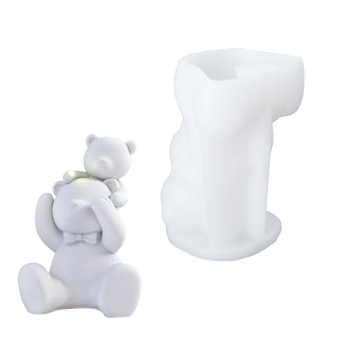 Modische Bärenform Entwirft Flexible Silikonform Tragbares Accessoire Zum Handwerksharz Und Gipsornamenten Schokoladenherstellung von Uqezagpa