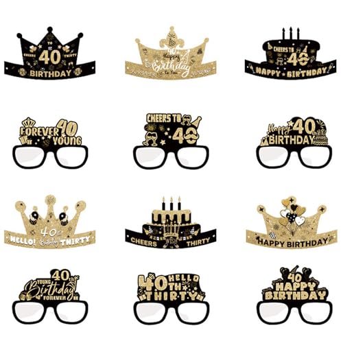 Nachhaltige Kindergeburtstagsparty-Dekorationen, schnelle Montage, wiederverwendbare Aufbewahrungspapier-Designs, Feiertagsdekorationen von Uqezagpa