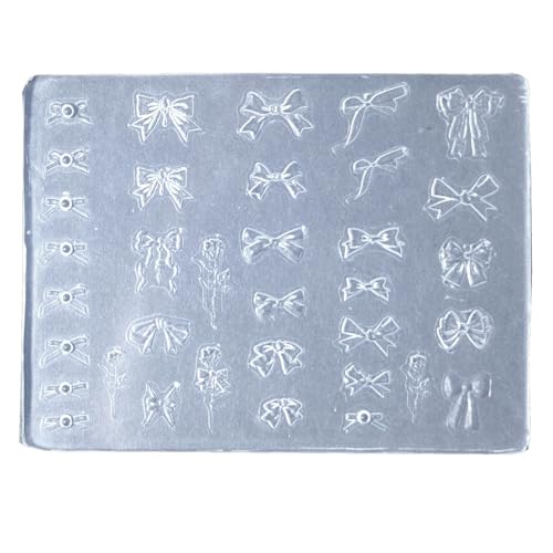 Nägel Kunst Silikonform Schöne 3D Nägel Die Formen Geprägte Nägel Schablonen Skulpturen Schimmelpilzdekorationen Für Manicurist Nägel Kunst Silikonform Schöne 3D Nägel Die Formen Geprägte Nägel Schablonen Skulpturen Schimmelpilzdekorationen Für Manicurist von Uqezagpa