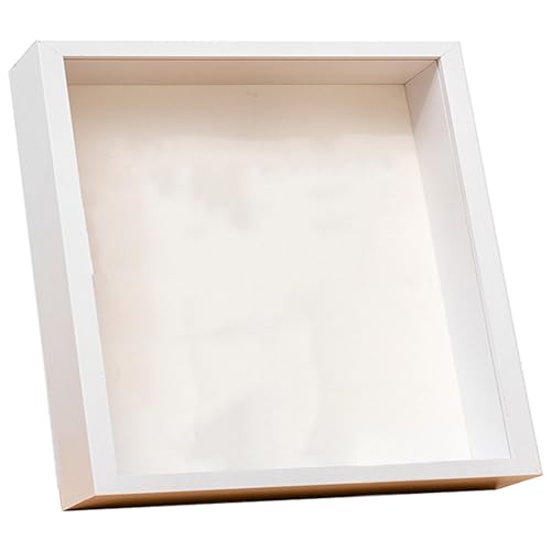Quadratischer Bilderrahmen aus Holz, 20,3 cm, 22,9 cm, 25,4 cm, mit Glasscheibe, Bilderhalter für trockene Blumen, Dekoration, Kunst Quadratischer Bilderrahmen aus Holz, 20,3 cm, 22,9 cm, 25,4 cm, mit Glasscheibe, Bilderhalter für trockene Blumen, Dekoration, Kunst von Uqezagpa