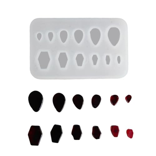 Robuster Flexibler Silikonform Zum Herstellen Einzigartiger Ohrstrecken Bruch Expanderschmuckdekorationen Und Individuelles Kunstwerk Easy Release Form Form von Uqezagpa