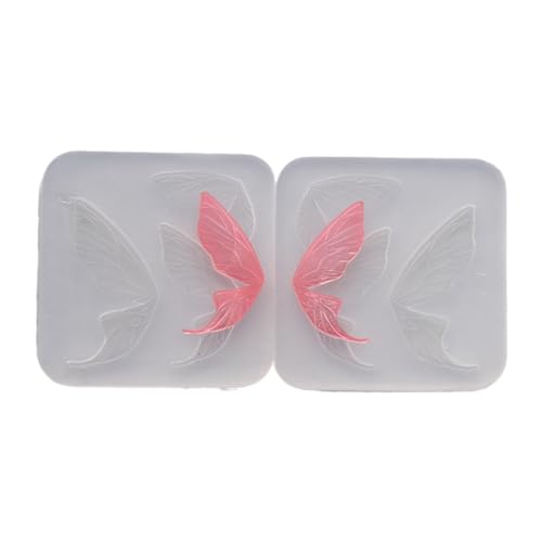 Schmetterlingsohr Silikonform Keramik Keramik Ton Flügel Harz Kleber Form Handgefertigtes Seifenkuchen Dekorationstool von Uqezagpa