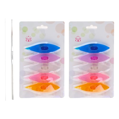 Shuttle Bastelwerkzeug, buntes Tatting-Shuttles, Webwerkzeuge zum Weben, Nähen, Basteln, Tatting, Shuttle-Werkzeuge von Uqezagpa