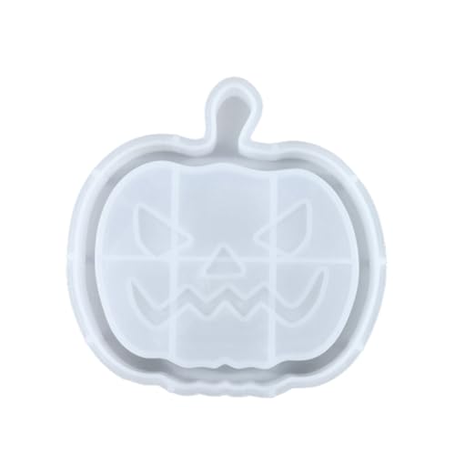 Silikonform aus Kunstharz, für Halloween-Serie, Bastelformen, Silikon-Textur für die Herstellung von Tellern, Epoxidharz, Bastelformen von Uqezagpa