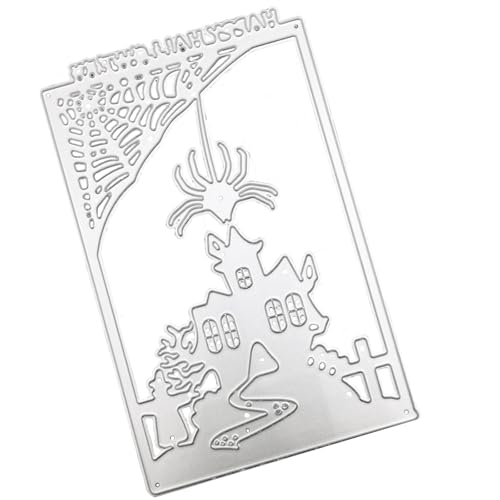Stanzformen mit Halloween-Motiv für Kartenherstellung, Scrapbooking, Album, Karbonstahl, Stanzschablonen von Uqezagpa