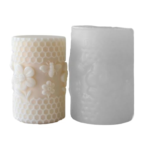 Strukturierte Epoxidharz-Formen für und Seifenherstellung, wiederverwendbar, zylinderförmig, Geschenk, handgefertigt Strukturierte Epoxidharz-Formen für und Seifenherstellung, wiederverwendbar, zylinderförmig, Geschenk, handgefertigt von Uqezagpa