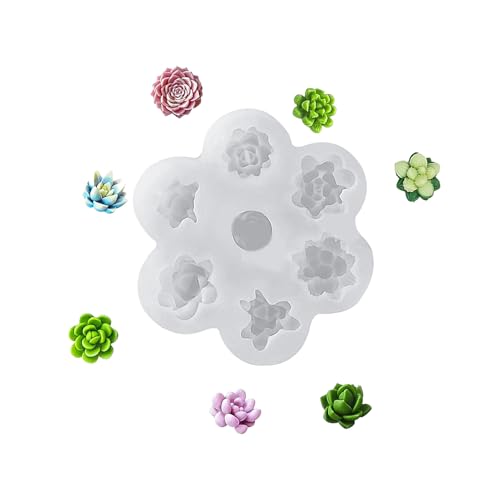 Sukkulenten Pflanzenformen, Gießformen, Epoxidharz, Blumen, Silikonformen, Gips, Backblumen, Sukkulenten, Pflanzen, Silikon-Backharz Sukkulenten Pflanzenformen, Gießformen, Epoxidharz, Blumen, Silikonformen, Gips, Backblumen, Sukkulenten, Pflanzen, Silikon-Backharz von Uqezagpa