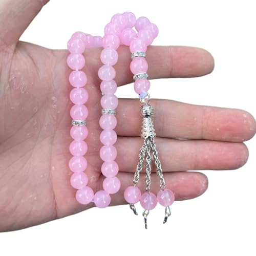 Tasbih Gebets-Rosenkranz-Perlen, modisch, dekorative Quasten, Religionsschmuck, Party, Gebetskranz, dekorative Quasten, 33 Stück von Uqezagpa