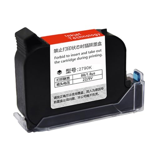Thermo-Tintenstrahldrucker, 600 dpi, 12,7 mm, schnell trocknend, für unverschlüsselte Drucker, 2790 K, effiziente Drucklösung Thermo-Tintenstrahldrucker, 600 dpi, 12,7 mm, schnell trocknend, für unverschlüsselte Drucker, 2790 K, effiziente Drucklösung von Uqezagpa