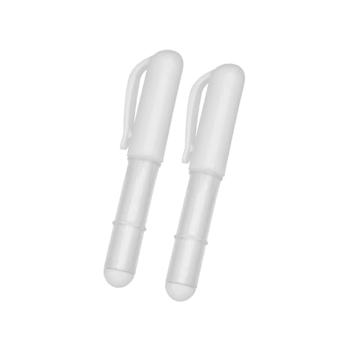 Uqezagpa 2 Stück Stoffkreide-Marker, radierbare Bleistifte, Schneiderzubehör zum Nähen, Quilten, Basteln, löschbare Bleistifte für Schneidermarkierung, Kleidungsmuster Uqezagpa 2 Stück Stoffkreide-Marker, radierbare Bleistifte, Schneiderzubehör zum Nähen, Quilten, Basteln, löschbare Bleistifte für Schneidermarkierung, Kleidungsmuster von Uqezagpa