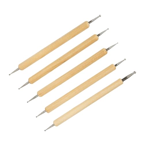 Uqezagpa 3/5/8 Stück Lederhandwerkswerkzeug, Modellierpunkt, Stylus, Modellierwerkzeug, Schnitzwerkzeug, Lederschnitzlöffel Uqezagpa 3/5/8 Stück Lederhandwerkswerkzeug, Modellierpunkt, Stylus, Modellierwerkzeug, Schnitzwerkzeug, Lederschnitzlöffel von Uqezagpa