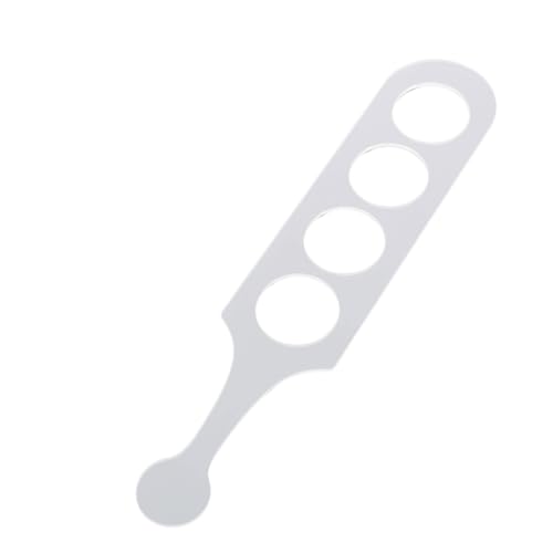 Uqezagpa Acryl-Schablone für Weinflugfräse, transparent, Serviertablett, professionelle Acryl-Vorlage für Bier von Uqezagpa