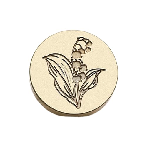 Uqezagpa Dekorativer Stempel, Blume, geprägter Siegelstempelkopf für Einladungen, Umschläge, Verzierungen, Geschenkpapier, Wachssiegel Uqezagpa Dekorativer Stempel, Blume, geprägter Siegelstempelkopf für Einladungen, Umschläge, Verzierungen, Geschenkpapier, Wachssiegel von Uqezagpa